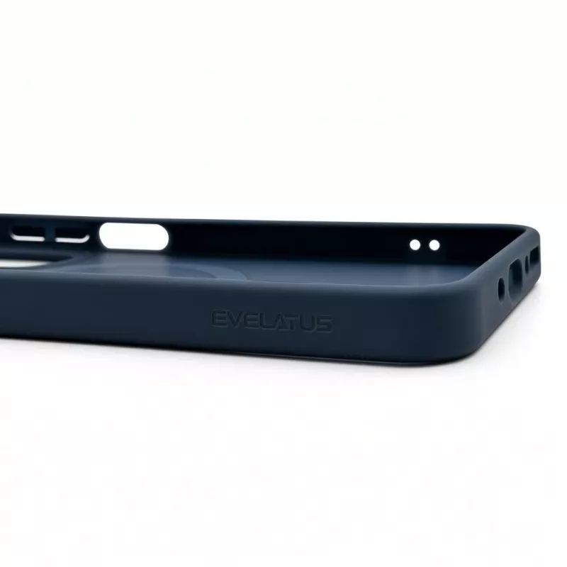 Evelatus Samsung Galaxy A17 4G / A17 5G Shield dėklas su MagSafe ir stoveliu, matinis mėlynas
