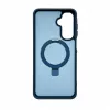 Evelatus Samsung Galaxy A17 4G / A17 5G Shield dėklas su MagSafe ir stoveliu, matinis mėlynas
