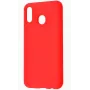 Evelatus Samsung Galaxy A20e Nano Silicone Case Soft Touch TPU Red