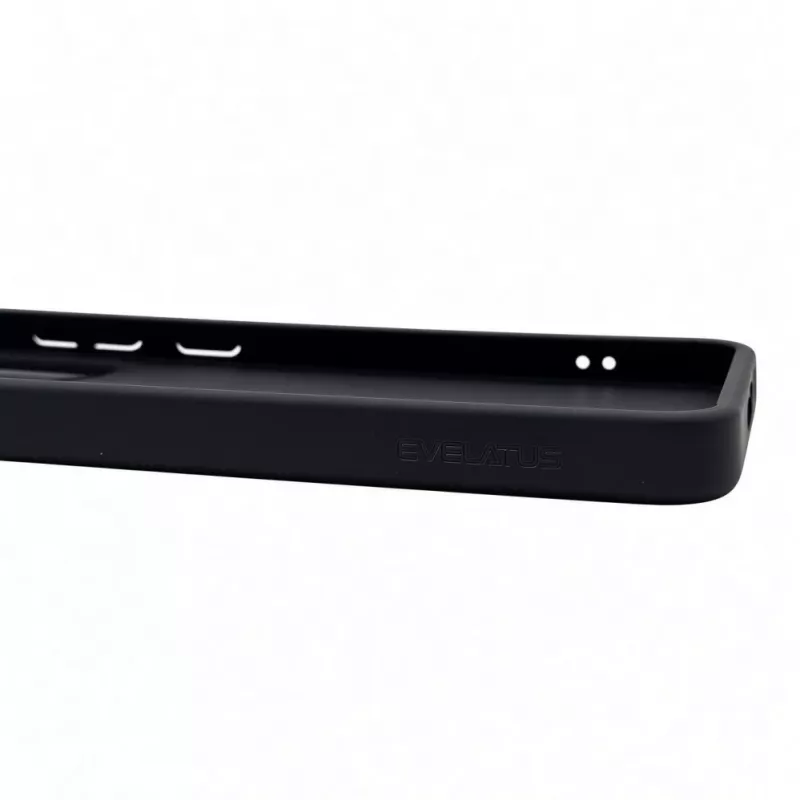 Evelatus Samsung Galaxy A37 / A36 Shield dėklas su MagSafe ir stoveliu, matinis juodas