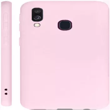 Evelatus Samsung Galaxy A40 Nano Silicone dėklas Soft Touch TPU smėlio spalvos