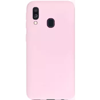 Evelatus Samsung Galaxy A40 Nano Silicone dėklas Soft Touch TPU smėlio spalvos
