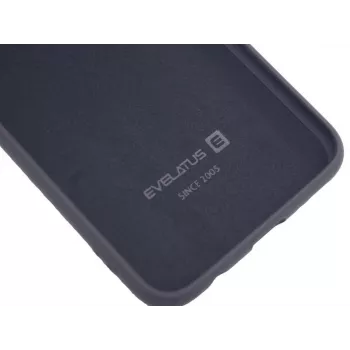 Evelatus Samsung Galaxy A40 Nano Silicone dėklas Soft Touch TPU juodos spalvos