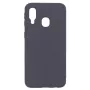 Evelatus Samsung Galaxy A40 Nano Silicone dėklas Soft Touch TPU juodos spalvos
