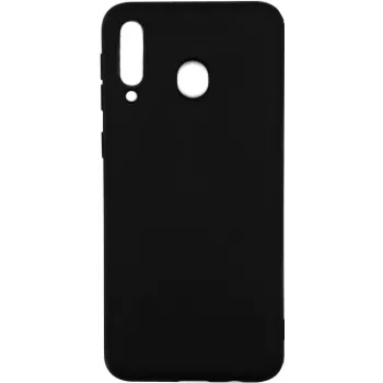 Evelatus Samsung Galaxy A40s Nano Silicone Case Soft Touch TPU Black