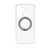 Evelatus Samsung Galaxy A57 Hybrid dėklas su MagSafe PC+TPU 360 metaliniu stoveliu, permatomas