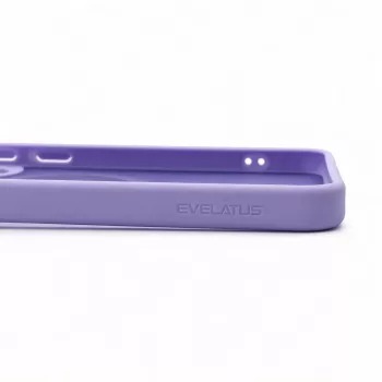 Evelatus Samsung Galaxy A57 Shield Case su MagSafe ir stovu, matinis žiedas, levandų violetinė