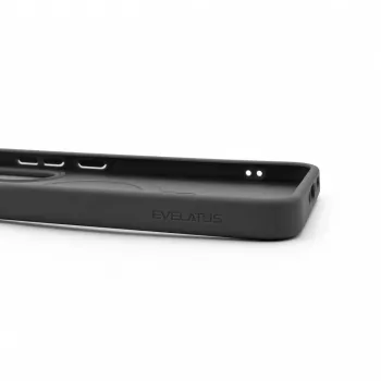 Evelatus Samsung Galaxy A57 Shield dėklas su MagSafe ir atrama, matinis žiedas, dūmų pilka