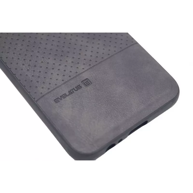 Evelatus Samsung Galaxy A6 2018 TPU dėklas su metaline plokštele magnetiniam laikikliui automobilyje, juodas