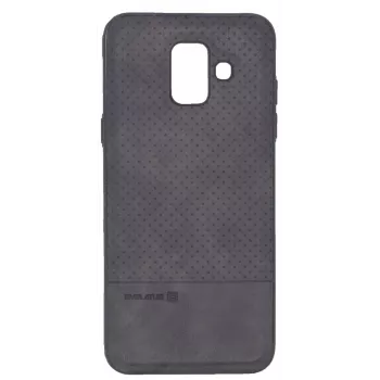 Evelatus Samsung Galaxy A6 2018 TPU dėklas su metaline plokštele magnetiniam laikikliui automobilyje, juodas