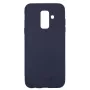 Evelatus Samsung Galaxy A6 Plus 2018 Nano Silicone Case Soft Touch TPU Midnight Blue