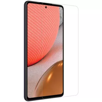 Evelatus Samsung Galaxy A72 4G / A72 5G 0,33 mm Flat Clear Tempered Glass Screen Protector su Japan Glue, Anti-Static