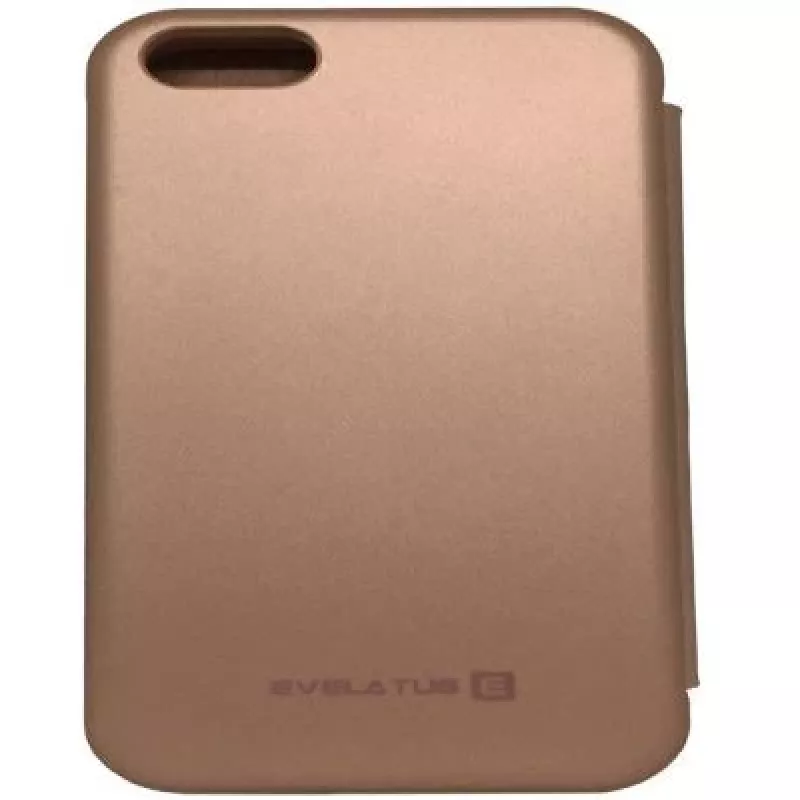 Evelatus Samsung Galaxy J6 (2018) knygelės tipo dėklas Rožinis auksas