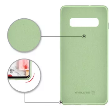 Evelatus Samsung Galaxy S10+ Nano Silicone dėklas Soft Touch TPU mėtų spalvos
