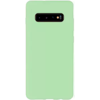Evelatus Samsung Galaxy S10+ Nano Silicone dėklas Soft Touch TPU mėtų spalvos
