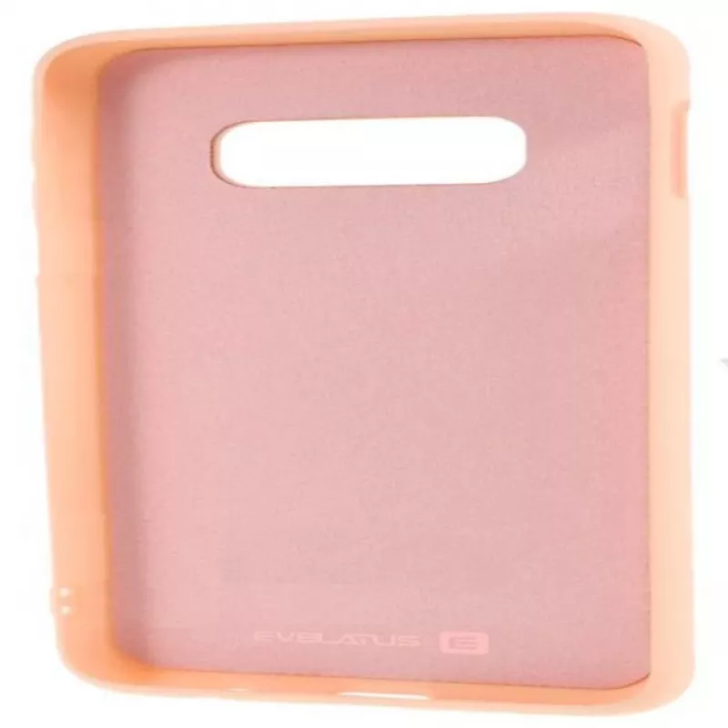 Evelatus Samsung Galaxy S10e Nano Silicone Case Soft Touch TPU Beige