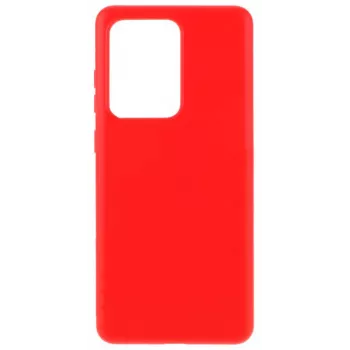 EVELATUS Samsung Galaxy S20 Ultra Nano Silicone Case Soft Touch TPU Raudona