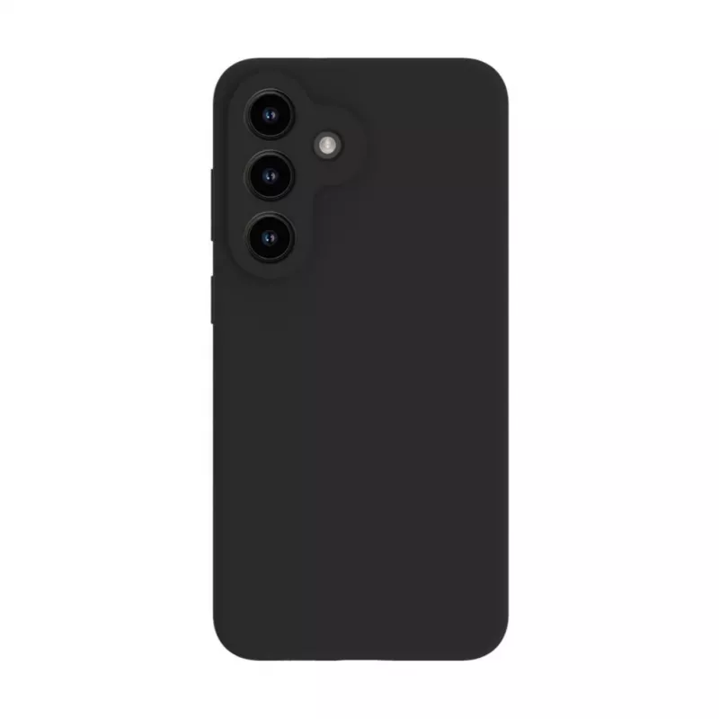 Evelatus Samsung Galaxy S26 FE Premium magnetinis minkšto prisilietimo silikoninis dėklas, juodas