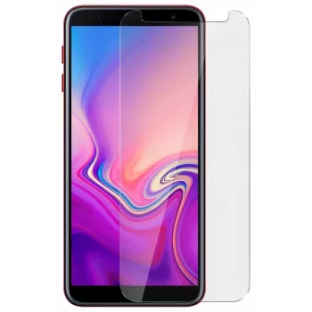 Evelatus Samsung J4 Plus 0,33mm Flat Clear Tempered Glass Screen Protector with Japan Glue and Anti-Static Coating