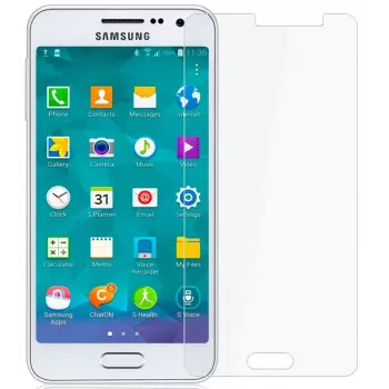 Evelatus Silicone Back Cover, skirta Samsung Galaxy A3 (2015) – juoda