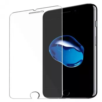 Evelatus grūdinto stiklo apsauginė plėvelė, skirta Apple iPhone 6 Plus, 7 Plus, 8 Plus - 2,5D pilnas uždengimas, 9H kietumas, Japonijos klijai, antistatinė