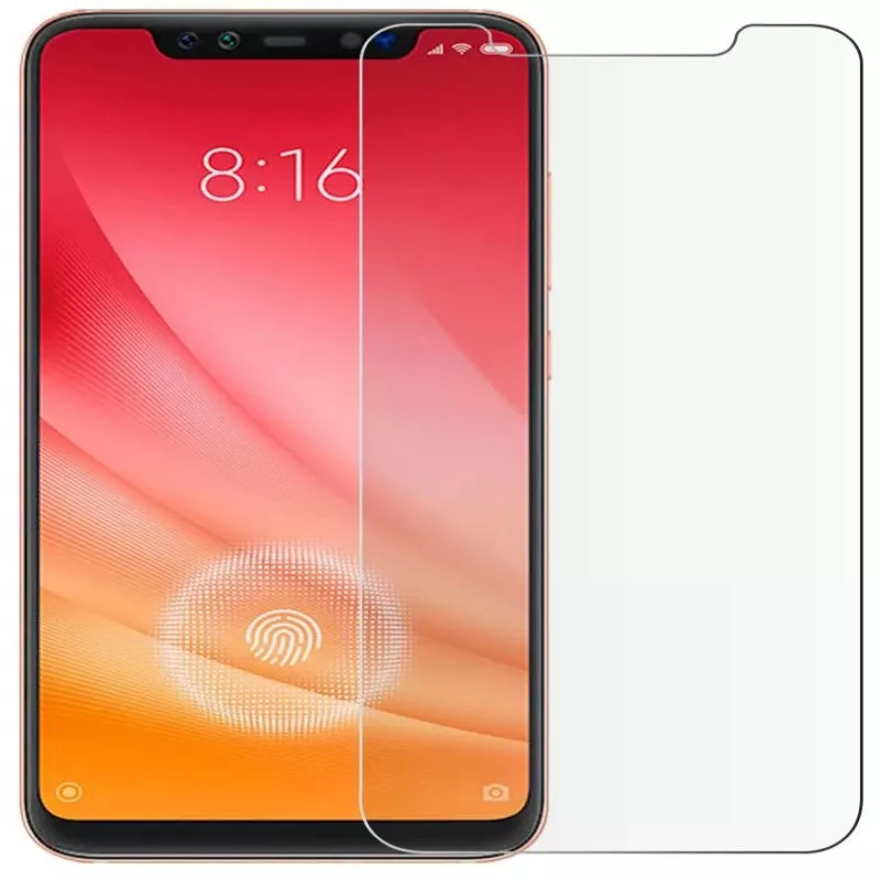 Evelatus Xiaomi Mi 8 0,33 mm plokščias skaidrus grūdinto stiklo ekrano apsauginis stikliukas su Japan Glue ir antistatine danga