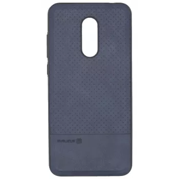 Evelatus Xiaomi Redmi 5 Plus TPU Dėklas su Metaline Plokštele Magnetiniam Laikikliui Automobilyje Mėlynas