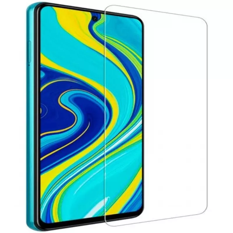 Evelatus Xiaomi Redmi Note 9 Pro / Note 9S 0,33 mm Flat Clear Tempered Glass Screen Protector with Japan Glue, Anti-Static