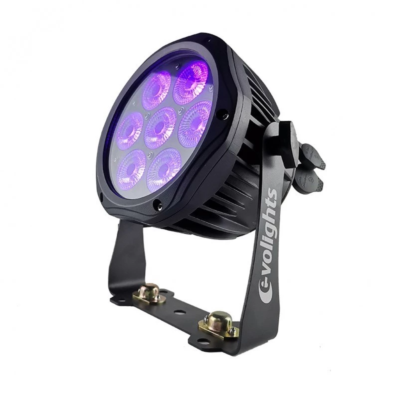 Evolights Glacier 7 LED PAR 7x10W RGBWA-U