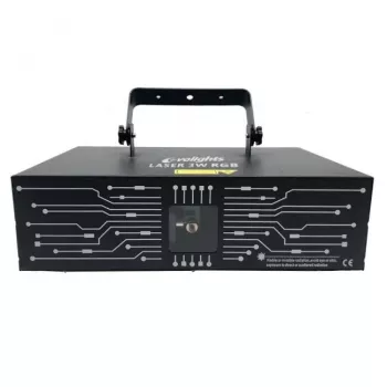 EVOLIGHTS LASER 3W RGB profesionalus sceninis lazeris