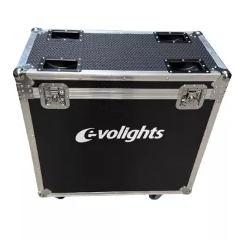 EVOLIGHTS LUMEN 7 RING CASE 2IN1 Solid Flight Case, skirtas 2 judantiems prožektoriams
