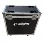 EVOLIGHTS LUMEN 7 RING CASE 2IN1 Solid Flight Case, skirtas 2 judantiems prožektoriams
