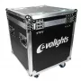 EVOLIGHTS LUMENO CASE 2IN1 transportinis dėklas 2x LUMENO LED PAR šviestuvams, flight case su ratukais