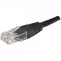 EXERTIS CONNECT CAT.6 U/UTP tinklo kabelis, 10 m, juodas, Snagless RJ45 246778
