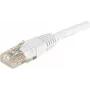 EXERTIS CONNECT Cat.6 U/UTP tinklo kabelis, 7m, baltas, RJ45, fiksatoriaus apsauga, 1 Gbps, PVC 246788