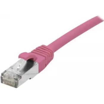 EXERTIS CONNECT Cat.6A S/FTP tinklo kabelis, rausvas, 7,5 m, LSZH, 10 Gbps, RJ45 854381