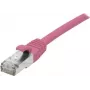 EXERTIS CONNECT Cat.6A S/FTP tinklo kabelis, rausvas, 7,5 m, LSZH, 10 Gbps, RJ45 854381