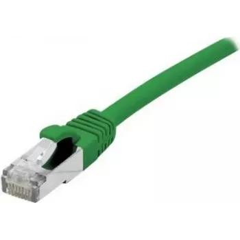 EXERTIS CONNECT Cat.6A S/FTP PiMF tinklo kabelis, 2m, žalias, LSZH, 10Gbps, RJ45 858619