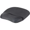 EXERTIS CONNECT pelės kilimėlis su geliniu riešo atrama, juodas, 250 x 200 mm, neslystantis pagrindas, apsiūtos briaunos 190469