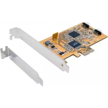 EXSYS EX-11057 PCI Express dviejų RS-232 serijinių prievadų adapterio plokštė