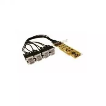 EXSYS EX-42378 2 prievadų RS-232 PCI Express serijinė plokštė, žemo profilio