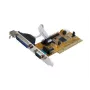 EXSYS EX-43063 2 prievadų RS-232 PCI Express serijinė adapterio plokštė su ASIX AX99100 lustu, 921,6 Kbps, pridedamas žemo profilio laikiklis