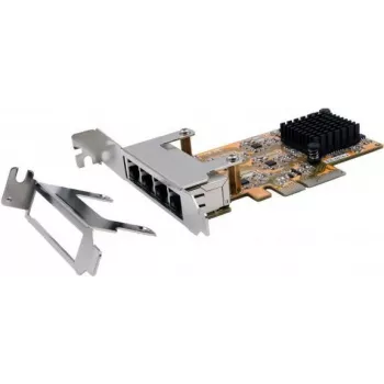 EXSYS EX-6074-3 Gigabit Ethernet PCIe x1 tinklo plokštė, Low Profile, RJ45, Realtek RTL8111G