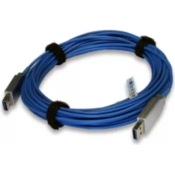 EXSYS EX-K1680 aktyvus USB 3.2 Gen 1 prailginimo kabelis 10 m, USB-A vyriškas į moterišką, mėlynas
