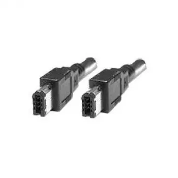EXSYS FireWire 1394 kabelis 6-pin į 6-pin, 3,0 m, juodas, 400 Mbps EX-K6802