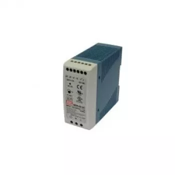 EXSYS Mean Well MDR-40-24 DIN bėgio maitinimo šaltinis 24V DC 40,8W 1,7A 85-264V AC EX-6955