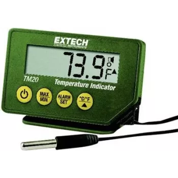 Extech TM20 atsparus vandeniui temperatūros indikatorius, -40–250°C, IP65, NTC termistorius