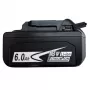 EXTRA DIGITAL 18V 6Ah Li-ion akumuliatorius, skirtas Makita BL1860B, su USB Type-C