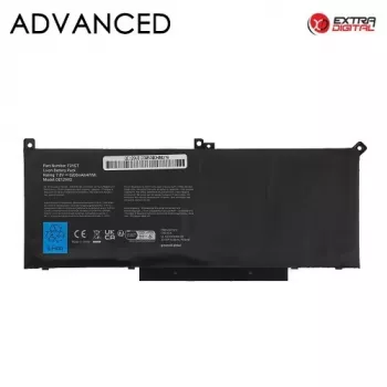 Extra Digital Advanced nešiojamojo kompiuterio baterija, skirta Dell F3YGT, 7200 mAh