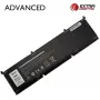 Extra Digital Advanced nešiojamojo kompiuterio baterija, skirta Dell Latitude E5440/E5540, Precision M2800 (69KF2, 6000mAh, 11.1V, 6 celių, juoda)